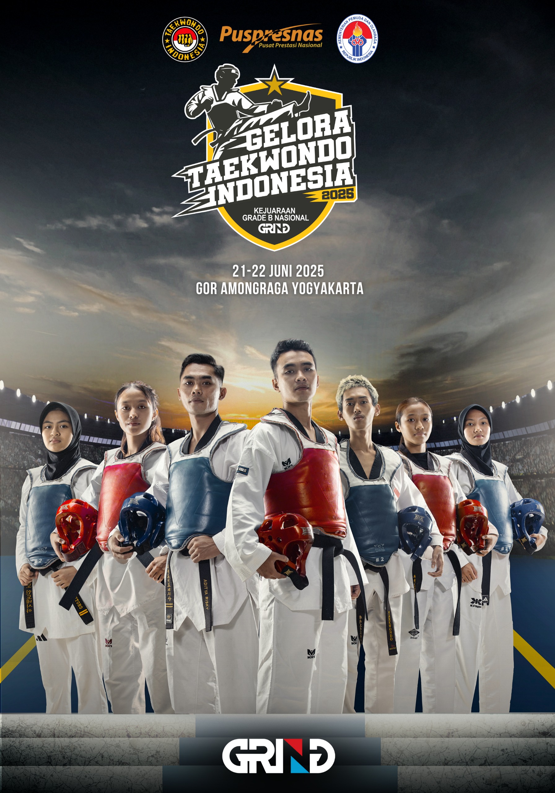 Panggung Juara Taekwondo Indonesia Taekwondo Indonesia Dojang fiftyup