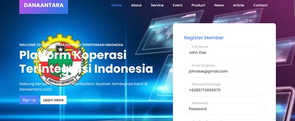Danaantara Platform Koperasi Terintegrasi Indonesia Taekwondo Indonesia Dojang fiftyup
